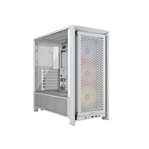 CORSAIR(�R���Z�A) PC�P�[�X [ATX /Micro ATX /Extended ATX /Mini-ITX] FRAME 4000D RS ARGB �z���C�g CC-9011297-WW CC9011297WW