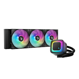 DEEPCOOL ����CPU�N�[���[ LE360 V2 �u���b�N R-LE360-BKAMMC-G-2 120mm�t�@��x3 [LGA1851/1700/1200/1155/1151/1150�EAM5/AM4] RLE360BKAMMCG2