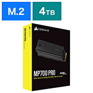 CORSAIR(RZA) SSD PCI-E Gen5ڑ MP700 PRO(q[gVNt) CSSD-F4000GBMP700PRO m4TB /M.2n CSSDF4000GBMP700PRO y852z