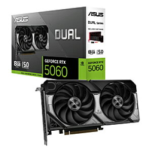 ASUS(�G�C�X�[�X) �O���t�B�b�N�{�[�h Dual GeForce RTX 5060 8GB GDDR7 OC Edition DUAL-RTX5060-O8G �mGeForce RTX�V���[�Y /8GB�n DUALRTX5060O8G [�U���s��] [����s��]
