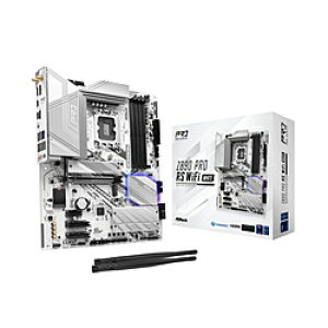 ASRock(AXbN) }U[{[h(LGA1851) Z890 Pro RS WiFi White mATXn Z890ProRSWiFiWhi ysof001z [Us] [s]