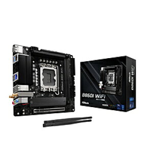 ASRock(�A�X���b�N) �}�U�[�{�[�h(LGA1851) B860I WiFi B860IWiFi �mMiniITX�n B860IWiFi