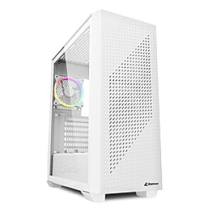 SHARKOON PCP[X [ATX /Micro ATX /Mini-ITX] SHA-VS9 RGB WT zCg SHA-VS9RGBWT