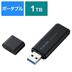 ELECOM(�G���R��) ESD-EYB1000GBK �O�t��SSD USB-A�ڑ� PS5/PS4�A�^��Ή�(Mac/Windows11�Ή�) �u���b�N �m1TB /�|�[�^�u���^�n ESDEYB1000GBK [�U���s��] [����s��]