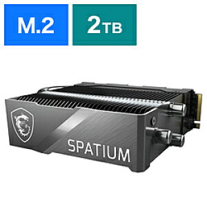 MSI(GGXAC) SSD PCI-E Gen5ڑ SPATIUM M570 PRO PCIe 5.0 NVMe M.2 FROZR 2TB m2TB /M.2n SPATIUMM570PROPCI