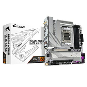 GIGABYTE(MKoCg) }U[{[h(Socket AM5) B650M AORUS ELITE AX ICE mMicroATXn B650MAELITEAXICE