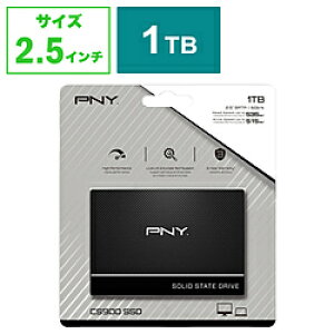 PNY SSD SATAڑ CS900 SSD7CS900-1TB-RB m1TB /2.5C`n SSD7CS9001TBRB y864z