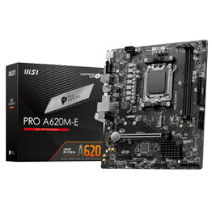 MSI(GGXAC) }U[{[h PRO A620M-E mMicroATXn PROA620ME