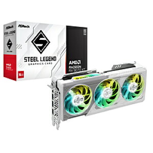 ASRock(�A�X���b�N) �O���t�B�b�N�{�[�h Radeon RX 9070 XT Steel Legend 16G �z���C�g RX9070XT SL 16G �mRadeon RX�V���[�Y /16GB�n RX9070XTSL16G [�U���s��] [����s��]