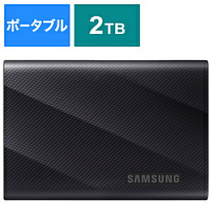 SAMSUNG(TX) MU-PG2T0B-IT OtSSD USB-C{USB-Aڑ Portable SSD T9(Android/Mac/Win) m2TB /|[^u^n MUPG2T0BIT y864z