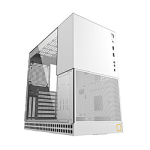 GEOMETRICFUTURE PCP[X [ATX /Micro ATX /Extended ATX /Mini-ITX] Model 4 King Arthur White zCg GF-M4-KAT-WT GF-M4-KAT-WT