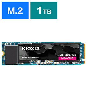KIOXIA SSD PCI-Expressڑ EXCERIA PRO SSD-CK1.0N4P/J m1TB /M.2n SSDCK1.0N4PJ [Us]