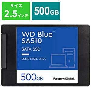 Western Digital ����SSD SATA�ڑ� WD Blue SA510 WDS500G3B0A �m500GB /2.5�C���`�n WDS500G3B0A [�U���s��] [����s��]