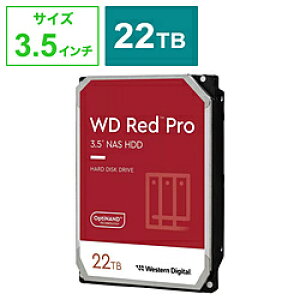Western Digital HDD SATAڑ WD Red Pro(NASp)512MB WD221KFGX m22TB /3.5C`n WD221KFGX