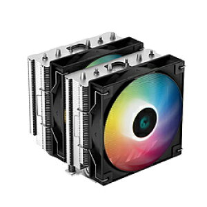 DEEPCOOL CPUN[[ 120mmt@x2 [LGA2066/2011-v3/2011/1700/1200/1155/1151/1150EAM5/AM4] AG620 ARGB ubN R-AG620-BKANMN-G-1 RAG620BKANMNG1
