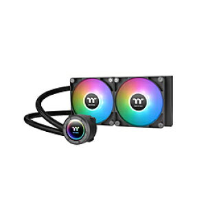 Thermaltake ����CPU�N�[���[ TH240 ARGB Sync V2 �u���b�N CL-W361-PL12SW-A 120mm�t�@��x2 [LGA2066/2011-3/2011/1700/1200/1156/1155/1151/1150�EAM5/AM4/AM3+/AM3/AM2+/AM2] CLW361PL12SWA