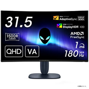 DELL(�f��) AW3225DM-R �Q�[�~���O���j�^�[ Alienware �u���b�N �m31.5�^ /WQHD(2560×1440�j /���C�h /�Ȗʌ^ /60Hz�n AW3225DMR