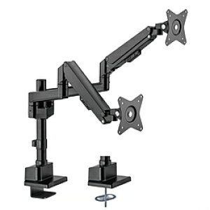 GREEN HOUSE(�O���[���n�E�X) ���j�^�[�A�[�� [2��� /17�`32�C���`] �K�X�X�v�����O�� 4�����f�� �N�����v/�O�����b�g�� �u���b�N GH-AMEP2H-BK GHAMEP2HBK