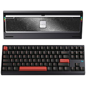 KIBU �L�[�{�[�h Crush 80 Pro(�p��z��) �u���b�N PC80REBK �m�L���E���C�����X /Bluetooth�EUSB�n PC80REBK