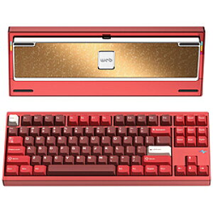 KIBU �L�[�{�[�h Crush 80 Pro(�p��z��) ���b�h PC80RERED �m�L���E���C�����X /Bluetooth�EUSB�n PC80RERED �y864�z