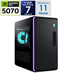 DELL(�f��) DAA8K0-FNC �Q�[�~���O�f�X�N�g�b�v�p�\�R�� Alienware Aurora(RTX 5070) �o�T���g�u���b�N �mWindows11 Home /intel Core Ultra 7 /�������F32GB /SSD�F1TB /2025�N�ă��f���n DAA8K0FNC