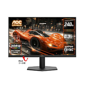 AOC(�G�[�I�[�V�[) 24G11ZE/11 �Q�[�~���O���j�^�[ �u���b�N �� ���b�h �m23.8�^ /�t��HD(1920×1080) /���C�h /240Hz�n 24G11ZE11