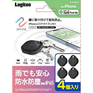 ELECOM(GR) X}[g^O h~ ^O 4 dr^Cv hEho IP65 uYh~A[ y iPhone ́uTvAvΉ z X}[ggbJ[ amine ubN LGT-BETG1BKA4 LGTB
