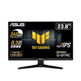 ASUS(エイスース) VG249QM5A ゲーミングモニター TUF Gaming ブラック ［23.8型 /フルHD(1920×1080) /ワイド /240Hz］ VG249QM5A
