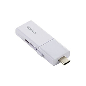 ELECOM(GR) USB (iPadOS/iOS/Mac/Windows11Ή) zCg MF-WSAU3256GWH m256GB /USB TypeA{USB TypeC /USB3.2 /XChn MFWSAU3256GWH