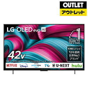 LG(GW[) L@ELer OLED42C5PJA [42V^ /BluetoothΉ /4KΉ /BSECS 4K`[i[ /YouTubeΉ]yOsǕiz *OLED42C5PJA y͂wsz [Us]