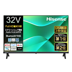 Hisense(�n�C�Z���X) �t���e���r 32C35R �m32V�^ /Bluetooth�Ή� /�t���n�C�r�W���� /YouTube�Ή��n 32C35R