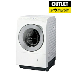 Panasonic(パナソニック) ドラム式洗濯乾燥機 LXシリーズ マットホワイト NA-LX125DL-W [洗濯12.0kg /乾燥6.0kg /ヒートポンプ乾燥 /左開き]【生産完了品】 *NALX125DLW 【お届け日時指定不可】 [振込不可]
