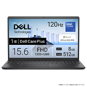 DELL(f) m[gp\R Dell 15 DC15250 J[{ubN ND25-FWHBBC m15.6^ /Windows11 Home /intel Core 3 /F8GB /SSDF512GB /Office Home and Business /{ŃL[{[h /2025H~fn ND25FWHBBC