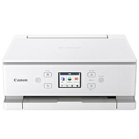 Canon(キヤノン) PIXUSTS7630WH 5色インクジェット複合機 PIXUS(ピクサス) TS7630 ホワイト ［カード／名刺～A4］ TS7630WH