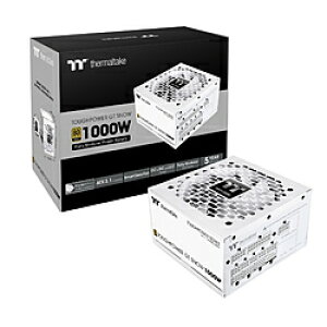 Thermaltake PC�d�� TOUGHPOWER GT/1000W ATX 3.1 Snow �z���C�g PS-TPT-1000FNFAGJ-W �m1000W /ATX/80PLUS Gold�n PSTPT1000FNFAGJW