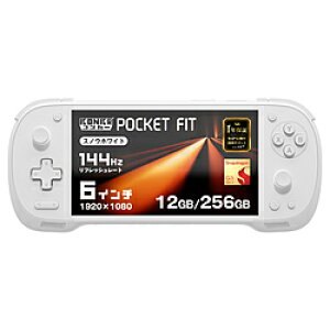 AYANEO KONPKF-G3-12256W �|�[�^�u���Q�[�~���OPC Pocket FIT [6�C���` /Android14 /RAM�F12GB /ROM�F256GB] �X�m�E�z���C�g �mSnapdragon /2025�N12�����f���n KONPKF-G3-12256W �y864�z