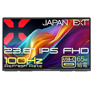JAPANNEXT USB-C�ڑ� ���o�C�����j�^�[ JN-MD-IPS238F-C6 �m23.8�^ /�t��HD(1920×1080) /���C�h /100Hz�n JNMDIPS238FC6