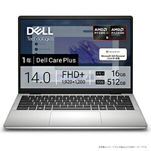 DELL(�f��) �m�[�g�p�\�R�� Dell 14(DC14255) �v���`�i�V���o�[ MCD44-FWM3SC �m14.0�^ /Windows11 Home /AMD Ryzen AI 5 /�������F16GB /SSD�F512GB /Microsoft 365 Personal /���{��ŃL�[�{�[�h /2025�N�H�~���f���n MCD44FWM3SC