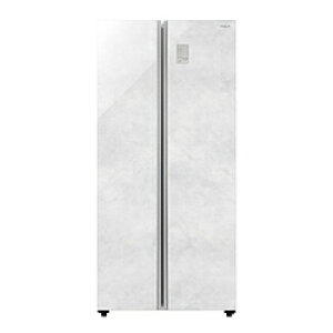 AQUA �Ⓚ�①�� �N���A�}�[�u���z���C�g AQR-SBS48A(W) �m��83.5cm /475L /2�h�A /�ω��J���^�C�v /2025�N�n AQRSBS48A_W �y���͂������w��s�z