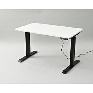 ���}�[�� �d�����~�f�X�N [W1200xD700xH710�`1170mm] �X�^���_�[�h �}�b�g�u���b�Nx�V�F�z���C�g ELD-FS(MBK)/T1200(WH) ELD-FS/T1200