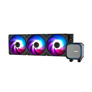 MSI(�G���G�X�A�C) ����CPU�N�[���[ 120mm�t�@��x3 [LGA1851/1700�EAM5/AM4] �u���b�N MAG CORELIQUID A13 360 MAGCORELIQUIDA13360 �y864�z