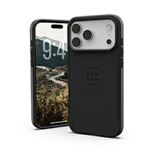 UAG iPhone 17 Pro Max�p �P�[�X MagSafe�Ή� CIVILIAN �u���b�N UAG-IPH25LA-CMS-BK UAG-IPH25LA-CMS-BK