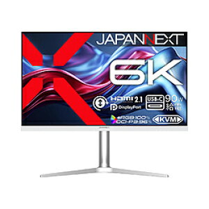 JAPANNEXT USB-C�ڑ� PC���j�^�[ �z���C�g JN-X6K �m31.5�^ /6K(6016×3384�j /���C�h /60Hz�n JNX6K