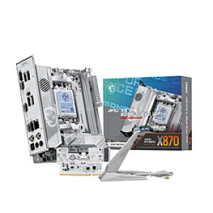 MSI(�G���G�X�A�C) �}�U�[�{�[�h(Socket AM5) �V���o�[�z���C�g MPG X870I EDGE TI EVO WIFI �mMiniITX�n MPGX870IEDGETIWIFI