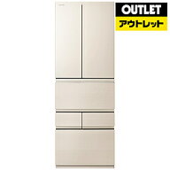 TOSHIBA(東芝) 冷蔵庫 VEGETA（ベジータ）FZシリーズ グレインアイボリー GR-Y460FZ-UC [幅65cm /461L /6…