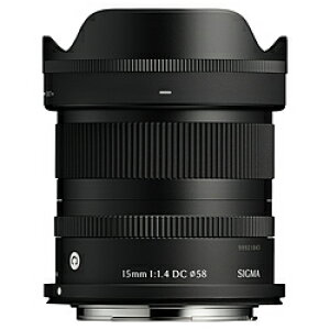SIGMA(�V�O�}) �J���������Y 15mm F1.4 DC Contemporary �m�L���m��RF /�P�œ_�����Y�n 15MMF1.4DG(C) [����s��]