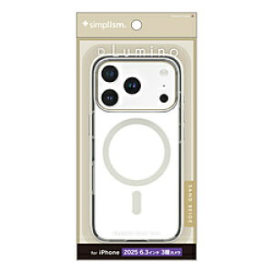 �g���j�e�B iPhone 17 Pro �P�[�X�mLumino�n MagSafe�Ή� �w�ʃN���A�n�[�h�P�[�X �N���A×�T���h�x�[�W�� TR-IP25M3-LOCMS-CLSB TRIP25M3LOCMSCLSB