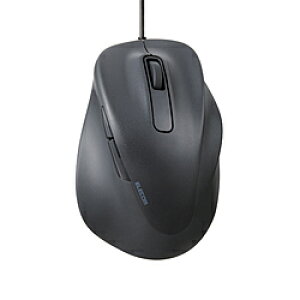 ELECOM(�G���R��) �}�E�X EX-G L�T�C�Y �R��(Chrome/Mac/Windows11�Ή�) �u���b�N M-XGL30UBSKCBK �mBlueLED /�L�� /5�{�^�� /USB�n MXGL30UBSKCBK