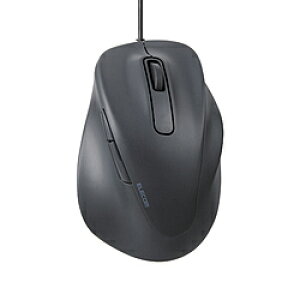 ELECOM(�G���R��) �}�E�X EX-G M�T�C�Y �R��(Chrome/Mac/Windows11�Ή�) �u���b�N M-XGM30UBSKCBK �mBlueLED /�L�� /5�{�^�� /USB�n MXGM30UBSKCBK