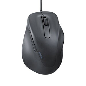 ELECOM(�G���R��) �}�E�X EX-G XL�T�C�Y �R��(Chrome/Mac/Windows11�Ή�) �u���b�N M-XGXL30UBSKCBK �mBlueLED /�L�� /5�{�^�� /USB�n MXGXL30UBSKCBK